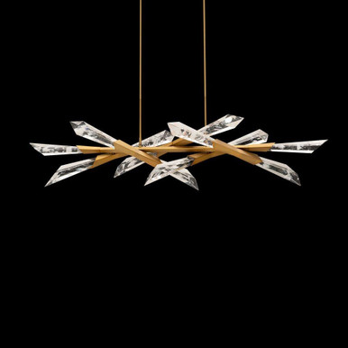 Solitude 3.5W 12 LED Linear Pendant 59.6 Inch Wide by Schonbek Beyond - BPD31460