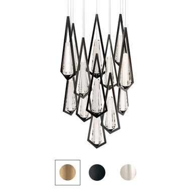 Devotion 4.7W 13 LED Pendant 18 Inch Tall X 20 Inch Wide by Schonbek Beyond - BPD66213S