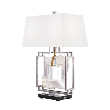 Eva 7W 2 LED Table Lamp 28.25 Inch Tall X 4 Inch Wide by Schonbek Forever - SJ2330