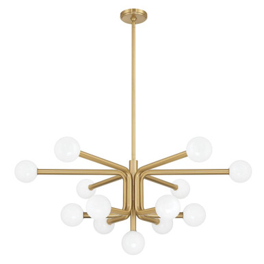 Stockholm 10W 13 LED Chandelier 16.75 Inch Tall X 40.5 Inch Wide by Thesis - 207349A