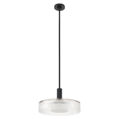 Como 1 Light Convertible Pendant 10 Inch Tall and 18 Inch Wide by Thesis - 207406A