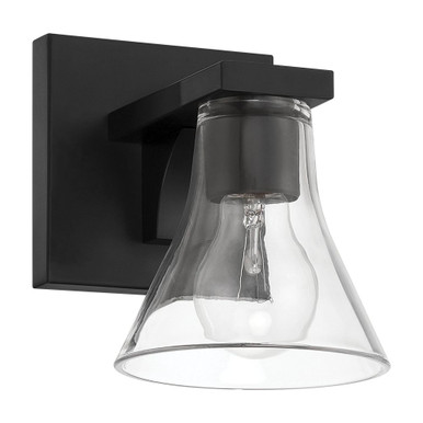 Gilford 1 Light Bath Vanity 7 Inch Tall and 7.25 Inch Wide by Thesis - 207656A