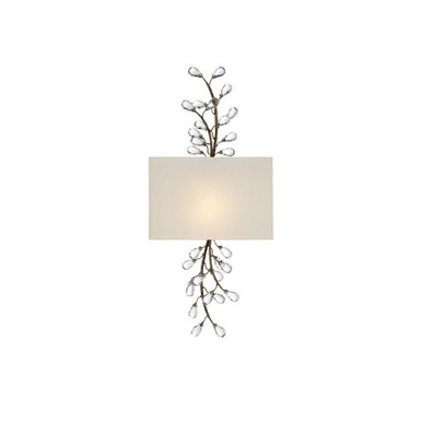 Crystal Bud 1 Light Wall Sconce by Currey Company - 5900-0051