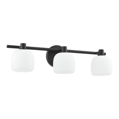 Valentina 3 Light Bath Vanity 6.5 Inch Tall and 6.25 Inch Wide by Thesis - 207009A