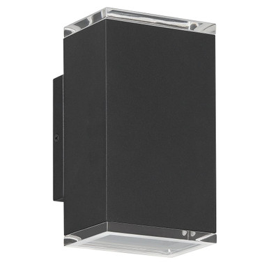 Jasper 11W 2 LED Outdoor Wall Mount 8 Inch Tall X 3.75 Inch Wide by Thesis - 207735A