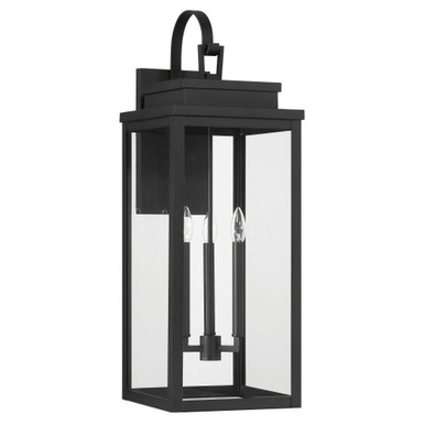 Hillside 3 Light Outdoor Wall Mount 31 Inch X 13.25 Inch Wide by Thesis - 207744A