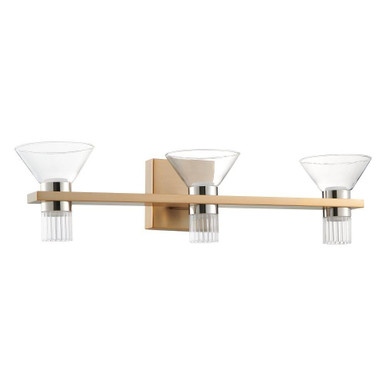 Blake 24W 6 LED Bath Vanity 5.75 Inch Tall and 6.75 Inch Wide by Thesis - 207685A
