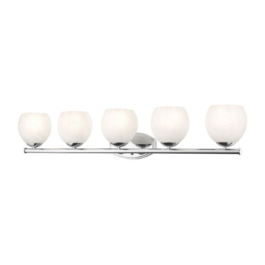 Colette 5 Light Bath Vanity 8 Inch Tall and 42 Inch Wide by Z Lite - 1963-5V