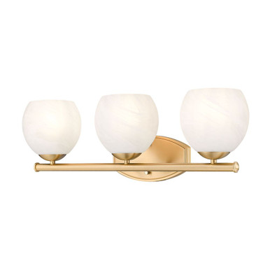 Colette 3 Light Bath Vanity 8 Inch Tall and 24 Inch Wide by Z Lite - 1963-3V