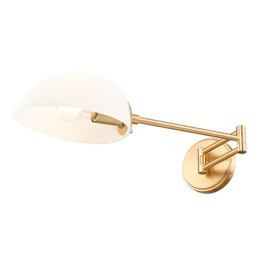 Breton 1 Light Wall Sconce 5.25 Inch Tall and 28 Inch Wide by Z Lite - 3048S