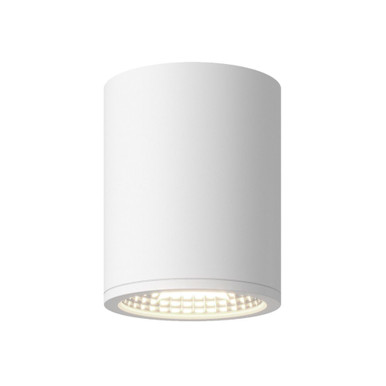 Nordic 15W LED Outdoor Flush Mount 6 Inch Tall and 5 Inch Wide by Kuzco - EC265106
