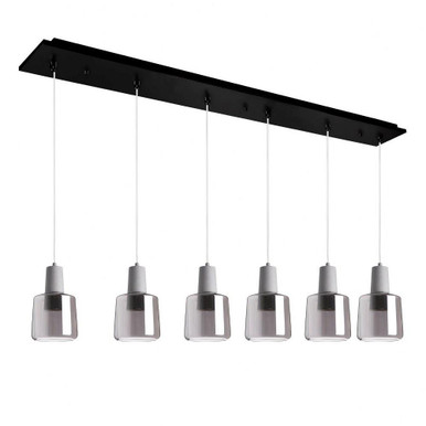 Samson 53W LED Pendant 10.25 Inch Tall and 5.88 Inch Wide by Kuzco - MP12506-06