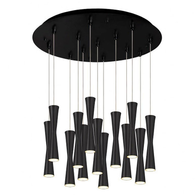 Robson 182W LED Pendant 12.25 Inch Tall and 24 Inch Wide by Kuzco - MP42502-13