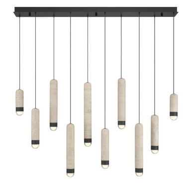 Cambre 4W 10 LED Linear Chandelier 20 Inch Tall X 5.5 Inch Wide by Eurofase - 50129