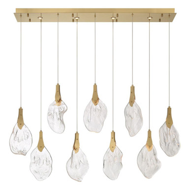Jateo 2.92W 13 LED Linear Chandelier 17 Inch Tall X 8 Inch Wide by Eurofase - 50103