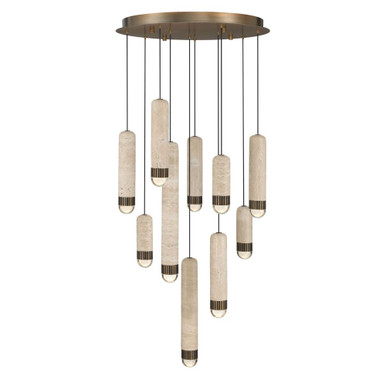 Cambre 4W 10 LED Chandelier 20 Inch Tall and 22 Inch Wide by Eurofase - 50130