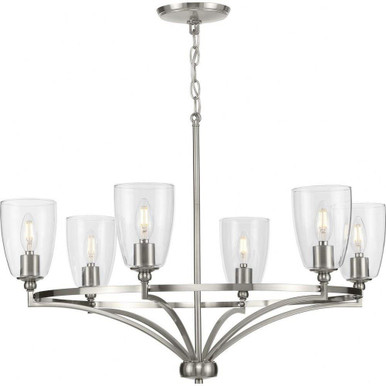 Parkhurst 6 Light Large Chandelier by Progress - P400297