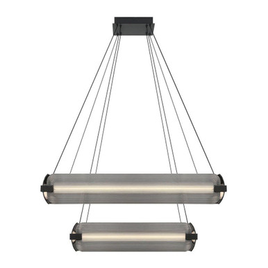 Neoness 15.8W 8 LED Grand Chandelier 11.5 and 34.25 Inch Wide by Eurofase - 50054