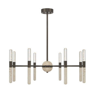 Linden 5W 8 LED Chandelier 13 Inch Tall and 32 Inch Wide by Savoy House - 1-9716-8