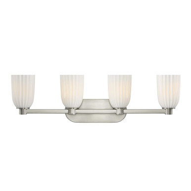 Baldwin 4 Light Bath Vanity 9.13 Inch Tall and 32 Inch Wide by Savoy House - 8-1245-4