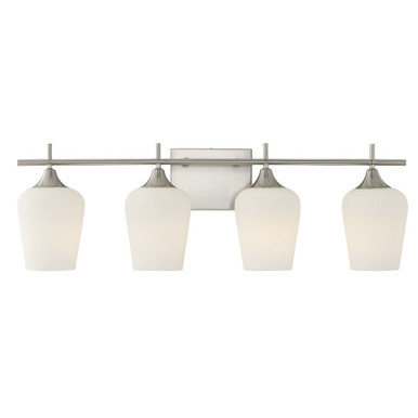 Octave 4 Light Bath Vanity 9.5 Inch Tall and 28.75 Inch Wide by Savoy House - 8-6030-4