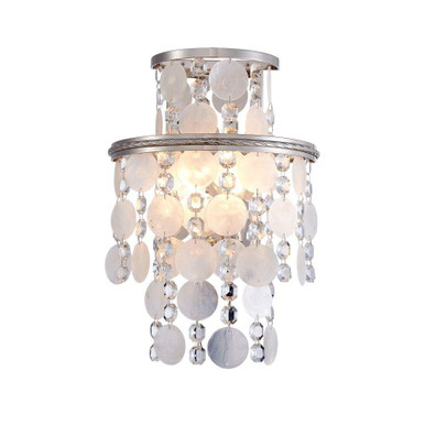Avara 40W 2 LED Wall Sconce 15.4 Inch Tall and 10.4 Inch Wide by Artcraft - AC12075PN
