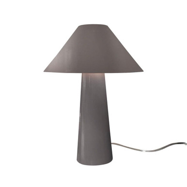 Portable 2 Light Tall Table Lamp 21.5 x 15 Inches by JD CER-2555-GRY