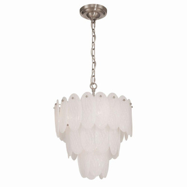 Serena 40W 5 LED Chandelier 15.63 Inch Tall and 16.38 Inch Wide by Artcraft - AC12260SN