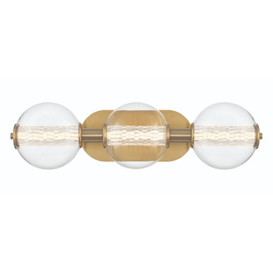 Atomo 12.9W 3 LED Bath Vanity 6.75 Inch Tall X 24.75 Inch Wide by Eurofase - 46809