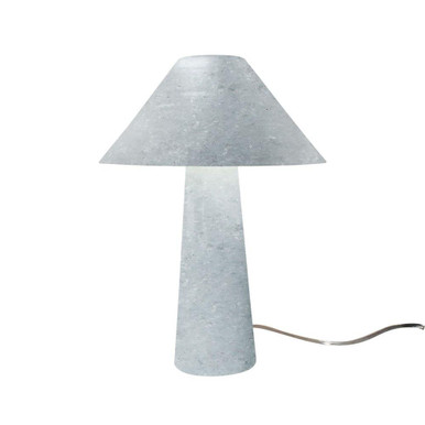 Portable 2 Light Tall Table Lamp 21.5 x 15 Inches by JD CER-2555-CONC