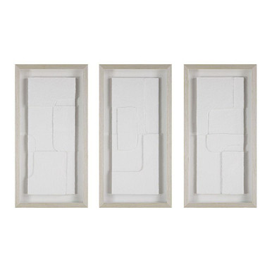 Arches Wall Decor (Set of 3) 30 Inch Tall and 15 Inch Wide by Renwil Inc - W6784