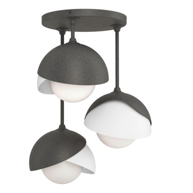 Chandos Drive 3 Light 12 Inch Wide Semi Flush Mount by BSH - 91-BEL-1262949