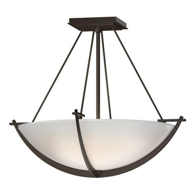 High Causeway 3 Light 18.1 Inch Wide Semi Flush Mount by BSH - 91-BEL-1045474