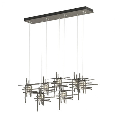 Wallsgreen Road 7 Light Seeded Glass Large Linear Pendant by BSH - 91-BEL-1275355