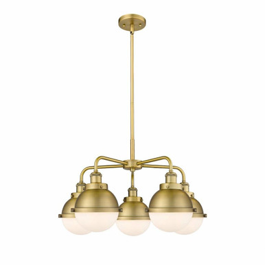 Ballston Urban 5 Light Medium Chandelier by Innovations 916-5CR-HFS-6