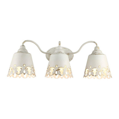 Eloise 3 Light Bath Vanity 10 Inch Tall and 27.5 Inch Wide by Golden - 0883-BA3 AI
