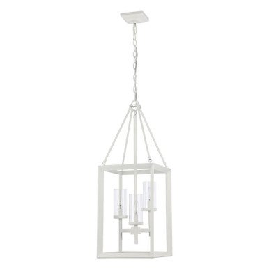 Smyth 3 Light Pendant 32 Inch Tall and 12 Inch Wide by Golden - 2073-3P NWT-CLR