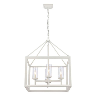 Smyth 4 Light Chandelier 26 Inch Tall and 21 Inch Wide by Golden - 2073-4 NWT-CLR