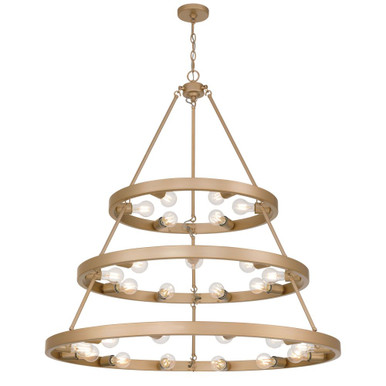 Castile 27 Light Chandelier 42.13 Inch Tall and 40 Inch Wide by Golden - 1019-6-9-12