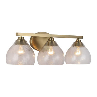 Ariella 3 Light Bath Vanity 8.88 Inch Tall and 26.38 Inch Wide by Golden - 1094-BA3