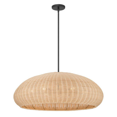 Natora 6 Light Pendant 11.75 Inch Tall and 32 Inch Wide by Millennium - 209106-MB