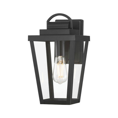 Brenwick 1 Light Outdoor Wall Mount 13 Inch and 7 Inch Wide by Millennium - 68101-PBK