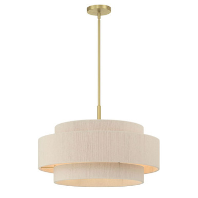 Helbert 5 Light Pendant 15.75 Inch Tall and 24 Inch Wide by Millennium - 208105