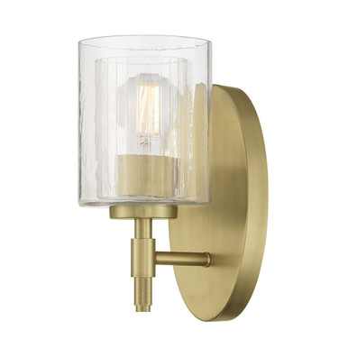 Solventa 1 Light Wall Sconce 9.75 Inch Tall and 5.5 Inch Wide by Millennium - 270101