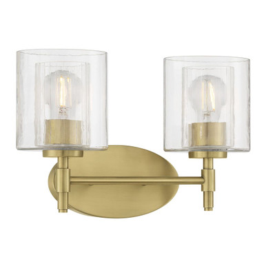Solventa 2 Light Bath Vanity 9.75 Inch Tall and 15 Inch Wide by Millennium - 270202