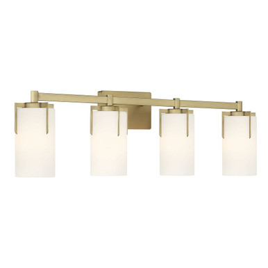 Froselle 4 Light Bath Vanity 9.5 Inch Tall and 30.5 Inch Wide by Millennium - 65004
