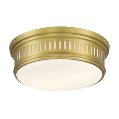 Velune 2 Light Flush Mount 5 Inch Tall and 14 Inch Wide by Millennium - 95102