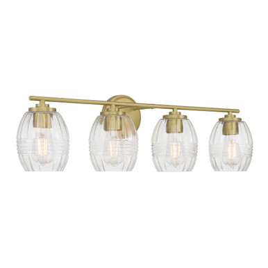 Miravelle 4 Light Bath Vanity 8.75 Inch Tall X 30.5 Inch Wide by Millennium - 9994