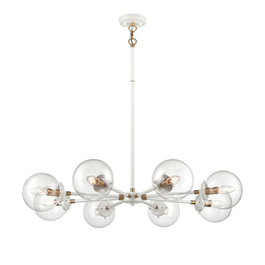 Boudreaux 8 Light Chandelier 6 Inch Tall and 36 Inch Wide by Atlas - CL11090