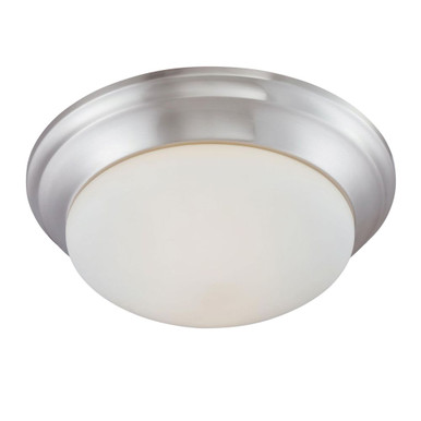 Fluor 2 Light Flush Mount 5 Inch Tall and 15 Inch Wide by Atlas - CL11451